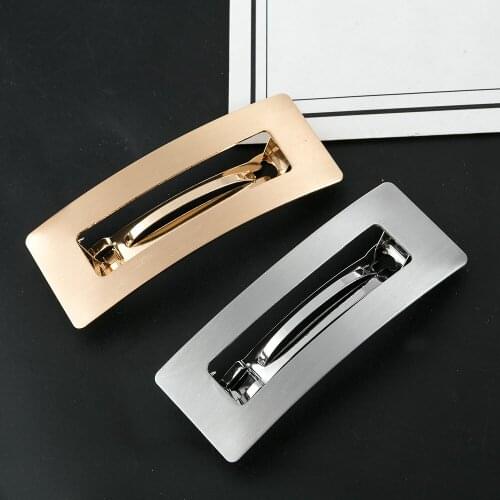 Hairpin Ponytail Pins Grips Hair Accessories Hair Clips Womens Metal Barrette
