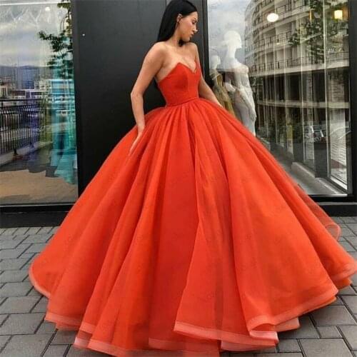 LO&LI Tulle Long Prom Dresses 2021 Women Formal Party Night Tea-Length Pink Vestidos Gala Robes Elegant Evening Gowns