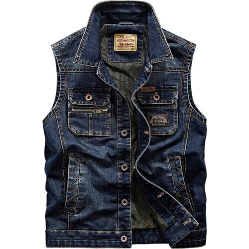 Spring Summer Outdoors Hiking Trekking Fishing Travel Camping Climbing Self-cultivation Cowboy Vest Sleeveless Tactical Man Coat