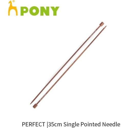 1 piece Pony PERFECT 35 cm Single Pointed Knitting Needle