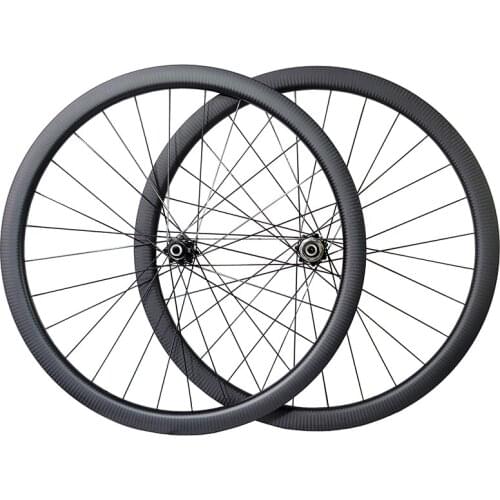 1560g 700c 38mmx25mm Clincher straight pull carbon wheelset Powerway CT31 center lock disc brake QRx100 QRx135 HG XDR road bike