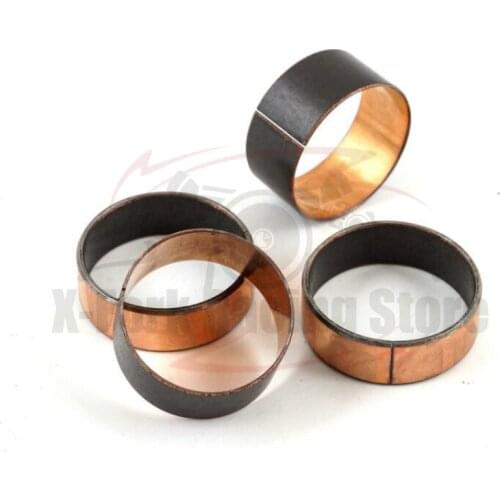 4pcs One Set Kit Fork Bushes Outer Guide For Kawasaki ER650 ER-6N ER6F NINJA 650R 2009-2016 2010 2011 2012 2013 2014 2015