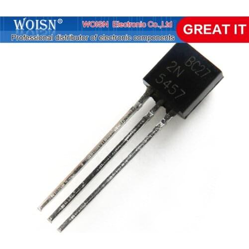 5pcs/lot 2N5457 5457 2N5458 5458 TO-92 JFET N-Channel Transistor General Purpose new original In Stock