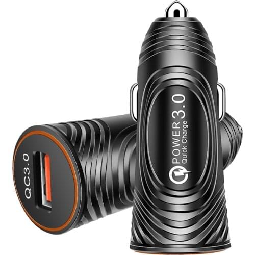 Car Charger 3.0 Quick Charge USB Fast Charger for Xiaomi Mi 9 iPhone X Xr 8 Huawei Samsung S9 S8 QC 3.0 USB Car Charger