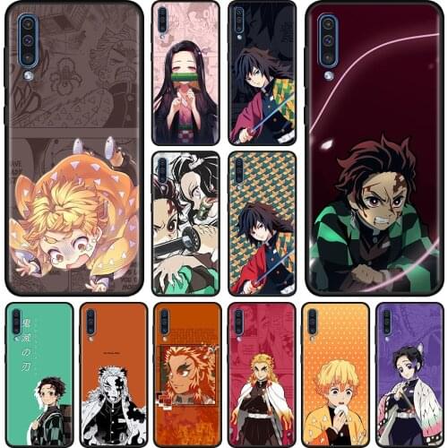 Funda For Samsung A90 A80 A70s A70 A60 A50s A50 Case for Galaxy A40 A30s A30 A20s A20e A20 Cover Anime Cartoon Demon Manga