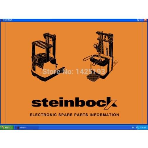 STETI (Steinbock) v3.6 Forklift Parts catalogs