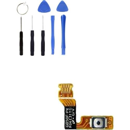 FOR Samsung ALPHA G850 Volume Audio Mute Power ON OFF Button Key Flex Cable Repair Kit Gift