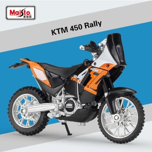 Maisto 1:18 KTM 450 Rally Diecast Metal Model Sport Race Motorcycle Model Motorbike Collectibles