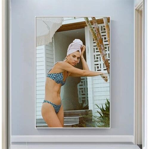 Silk Cloth Wall Poster Gigi Ringel Art Home Decoration Gift