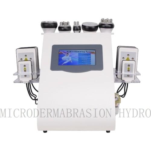 Newest products 2020 lipo laser slimming cavitation rf 6 in 1 ultrasonic cavitation vacuum beauty machine