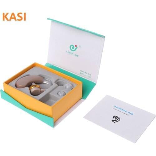 2020 new BTE Hearing Aid Voice Sound Amplifier AXON F-138 Hearing Aids Behind Ear Adjustable Health Care