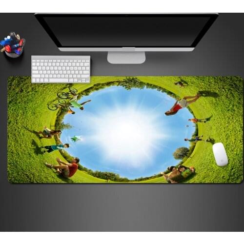 Hot Abstract Earth Family Mousepad Best-selling Rubber Washable Mouse Pad Fashion Simple Wholesale Game Accessories Mats