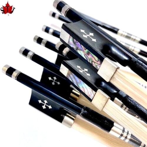 10pcs strong baroque style brazilwood 4/4 cello bow #7233