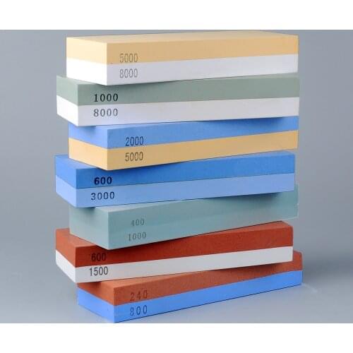 White corundum double-sided oil stone whetstone kitchen whetstone tool outdoor sharpening necessary small tool accessories