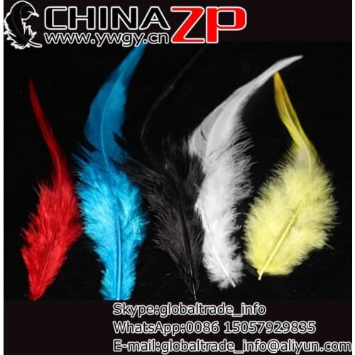 Manufacturer in CHINAZP Factory 1000pieces/lot Unique Dyed Mix Color Rooster Saddle Feathers