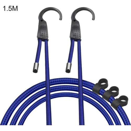 1.5M Adjustable Car Luggage Rope Indoor Clothesline Car Elastic Bungee Cords Luggage Straps Ropes Belts