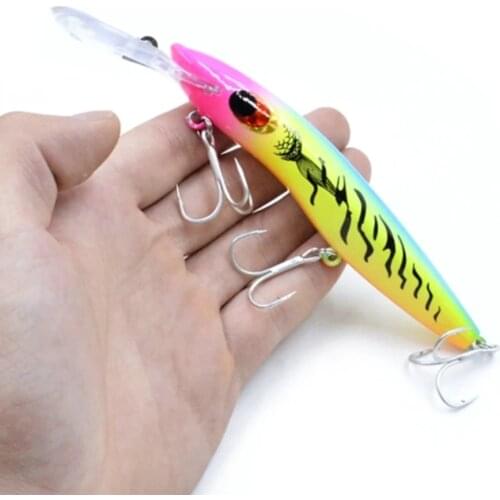1pcs/lot Minnow Fishing Lures 16cm 25.3g Artificial Crankbait Bass fishing Wobblers High Quality Fishing Tackle Deep Diving 8M