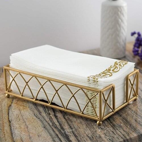 50pcs/pack Tissue DIY Airlaid Party Restaurant Paper Napkin Hotel Wedding Decorative Guest Towel Accessories Floral Print Home