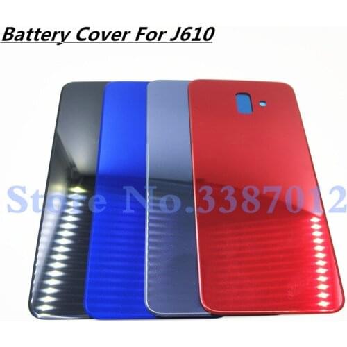 Replacement For Samsung Galaxy J6 Plus 2018 J610 J610F Back Battery Cover Door Rear Glass Housing Case