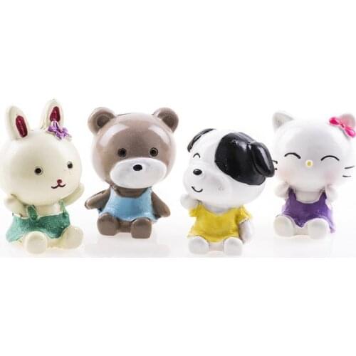 Modern Cute Animals trinket 5cm trinket baratija حلية орнаментальный