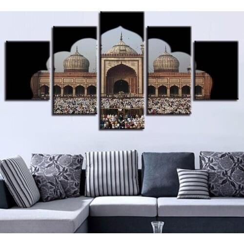 World Famous Architecture Beauty HD Five Wall Painting Decorative Painting Anime Posters Wall Decor Anime Decor Room Decor