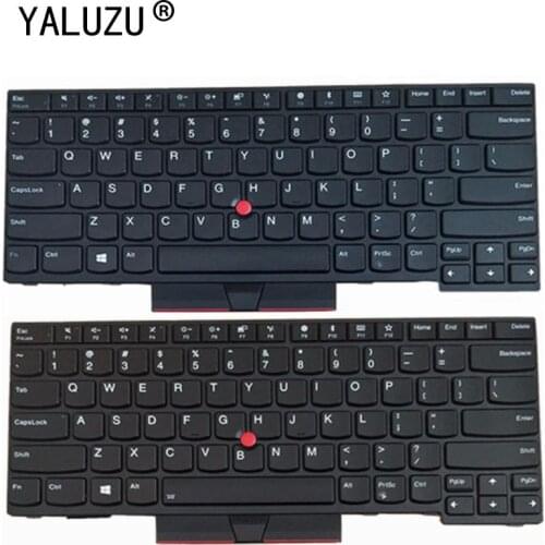 YALUZU US Backlit English keyboard for Lenovo Thinkpad E480 E485 L480 L380 T490 E490 E495 L490 T495 yoga L390 T480S P43S 01YP360