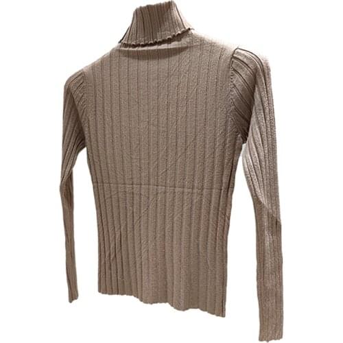 Women Autumn Winter Knitted Sweaters Korean Slim Ribbed Jumper 2020 Casual Solid Long Sleeve