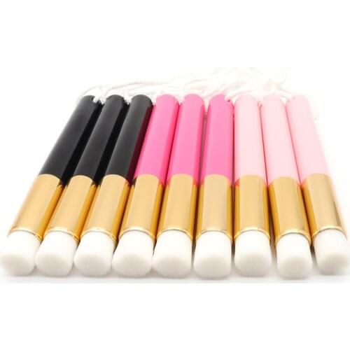 10 Pieces Lash Shampoo Brushes, Blackhead Remover Brush Tool, Nose Pore Deep Cleaning Brush, Facial Cleaning Brushes