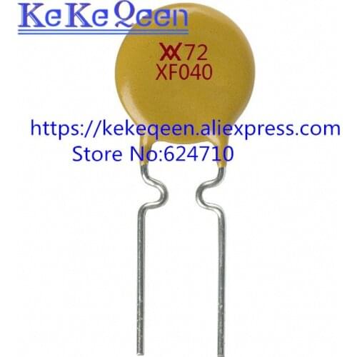 100PCS Self Recovery Fuse RXEF040 X72XF040 72V 400MA 0.4A PPTC