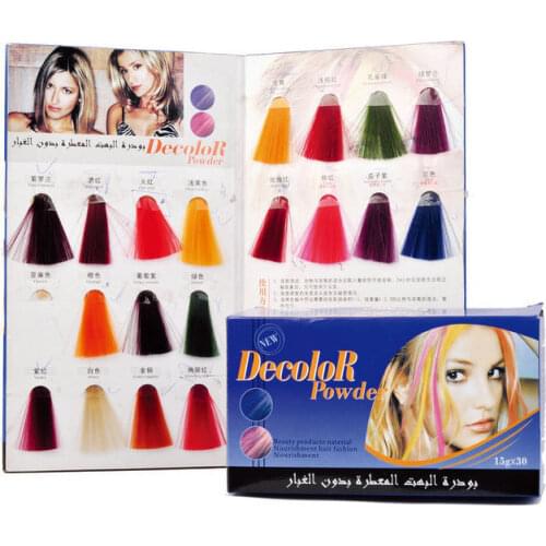 30Pieces Hair Dye/Lot Colorful Hair Cream Multicolour Hair Chalk HARAJUKU Bleaching Powder Gradient Color Crayons For Hair
