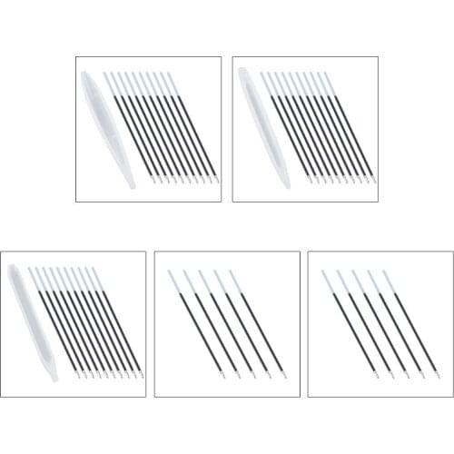 5 Pcs DIY Ballpoint Pen Casting Silicone Mould Crafts Jewelry Making Tools Crystal Epoxy Resin Mold