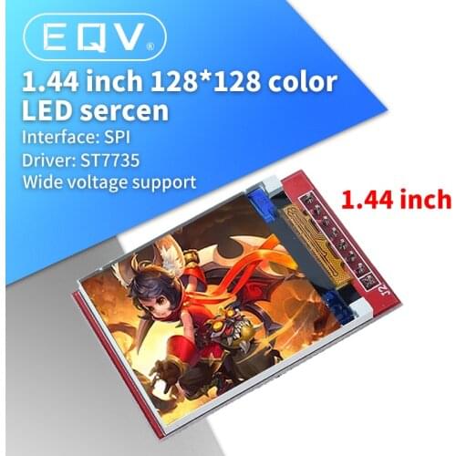5V 3.3V 1.44 inch TFT LCD Display Module 128*128 Color Sreen SPI Compatible For Arduino mega2560 STM32 SCM 51