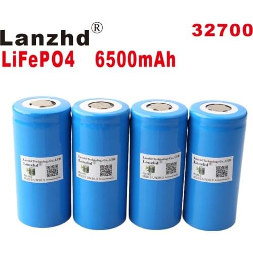 8-36PCS) 2021 New 3.2V 32700 6500mAh LiFePO4 lithium battery li 6.5ah cell longer 32650 for diy pack electric power tool