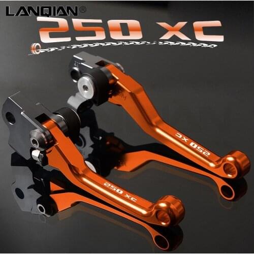 Motorcycle Accessories Dirt Pit Bike Motocross Pivot Brake Clutch Levers For 250XC 250 XC 2006-2018 2011 2014 2015 2016 2017