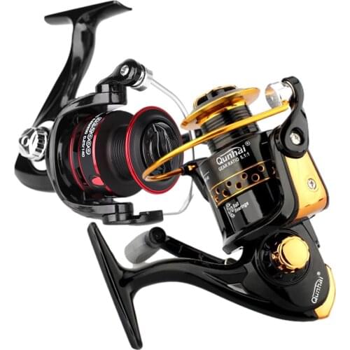 Aluminum Fishing Reel Spinning Reel 5.1:1 Gear Ratio Spool Baitcasting Reel Olta Makaralar Molinete Tsurinoya Molinete De Pesca