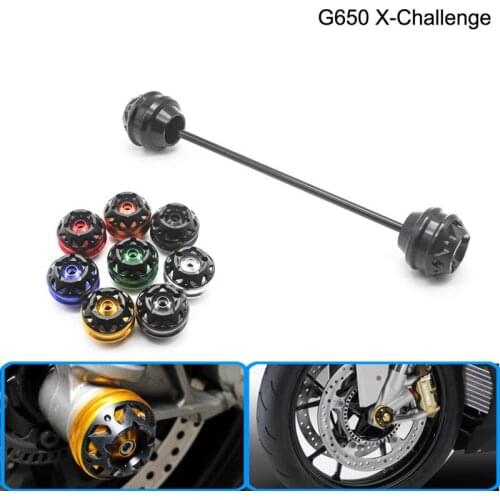 Free shipping for BMW G650 X-Challenge 2006-2008 CNC Modified Motorcycle Front wheel drop ball / shock absorber