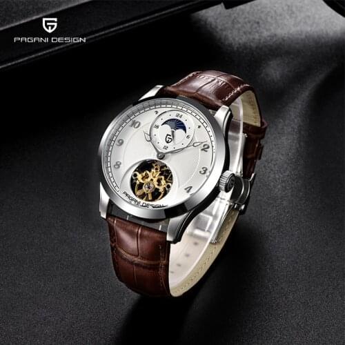 PAGANI Men Automatic Watches Top Brand Tourbillon Mens Luxury Automatic Mechanical Sport Watch Men Wirstwatch Reloj Hombres