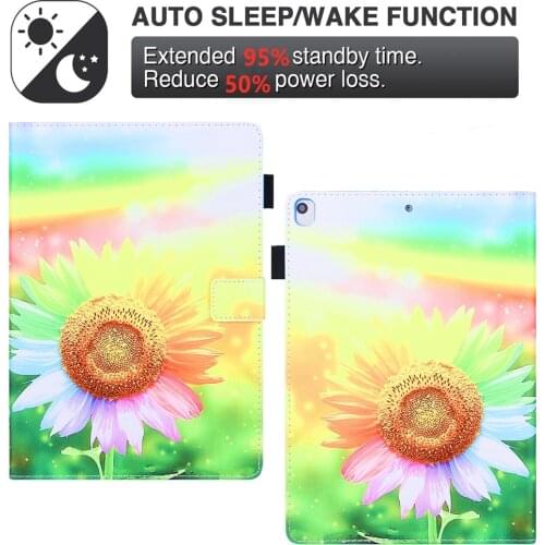 Case For 2017 2018 iPad 9.7 5/6th Generation Cover For iPad 10.2 7th 8th Air 2/3 10.5 Mini 4 5 2020 Pro 11 Air 4 10.9 capa Funda