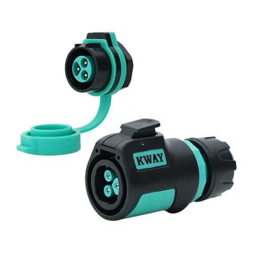 Cnlinko Waterproof M16 3 Pin High Voltage Power Electronic Aviation Connector Female Plug Male Socket Gold Plated Copper Pins