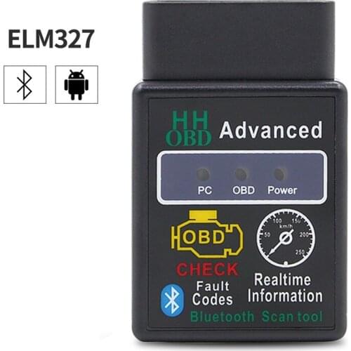 Newest MINI Vgate ELM327 OBD2 V2.1 Bluetooth Auto Diagnostic Interface Scanner for Android Advanced ELM327 Realtime information