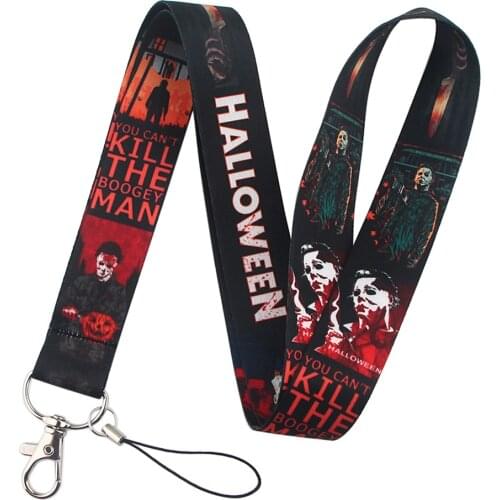 PF358 Dongmanli Horror Movies Chain Key Accessories Anime Friendship Gifts Holder Keychain for Keyring Fashion Jewelry Gifts