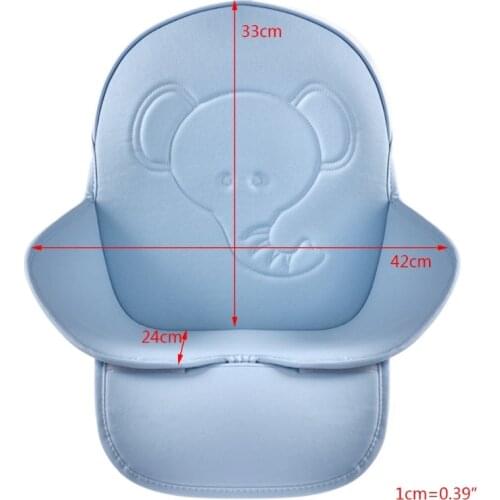 PU Waterproof Universal Highchair Feeding Chair Seat Cushion For Baby Kids