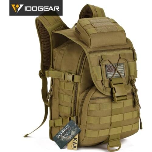 IDOGEAR X7 Backpack Military Tactical Bags Molle Water Resistant Tactical Backpack Outdoor Sports Hiking Camping