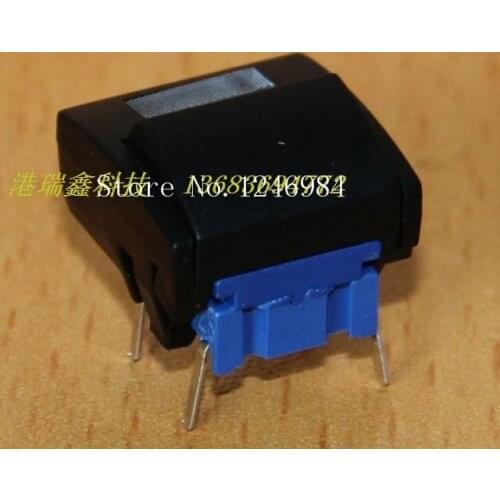 [SA]Denmark MEC switch button black black light box reset switch micro switch 3ATL6 + 1B09 + 2B091--50pcs/lot