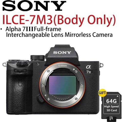 SONY ILCE-7M3 Alpha 7 III - Full-frame Interchangeable Lens Mirrorless Camera