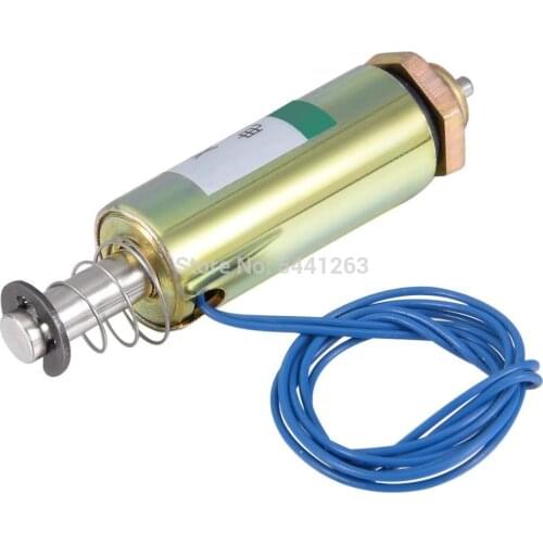 XRN-13/30TL DC 12V 24V 500g 0.5N Force 6mm Stroke,Push Pull Type,Tubular Solenoid Electromagnet,Linear Motion
