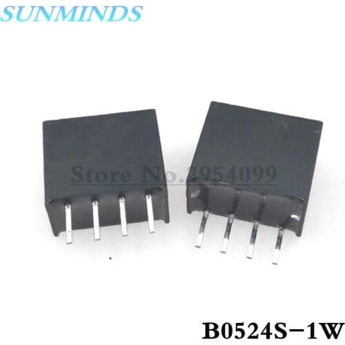 1PCS/LOT 100% new original B0524S-1W B0524S 1W B0524 5V to 24V isolated boost power module