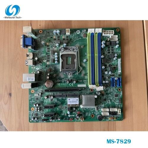 100% Working Desktop Motherboard For MS-7829 1150 B85 System Board Fully Tested