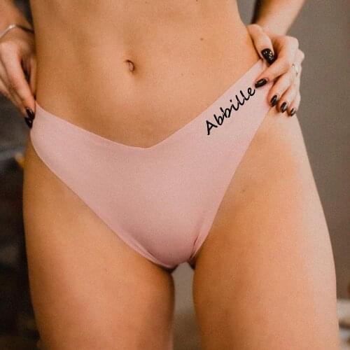 3PCS/Set Hot Silk Sexy Womens Panties String Seamless Thongs Female Underwear Tanga Panties Low-Rise Lingerie Panty Intimates