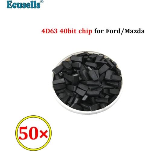 50pcs/lot Auto Transponder Chip Car key chip 4D63 40Bit 4D ID63 chip for Mazda for Ford for Lincoln for Mecury
